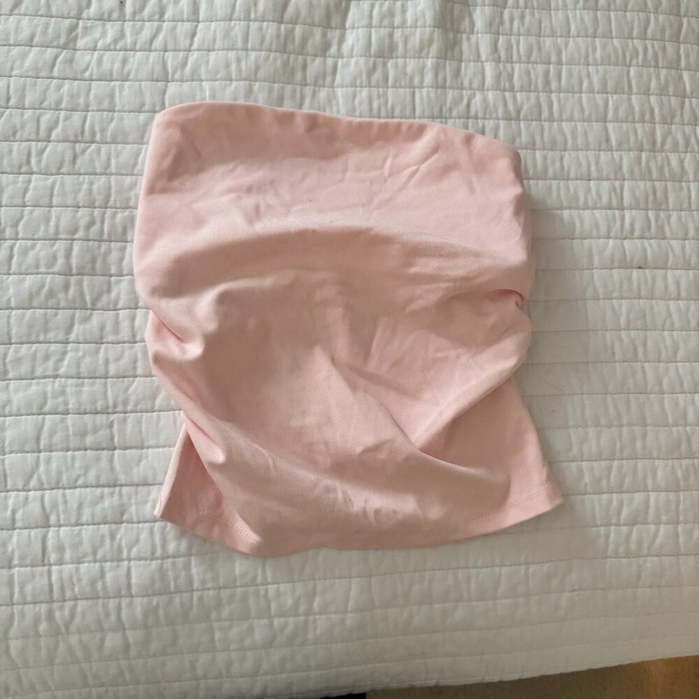 Light Pink Tube Top Contour by Pacsun